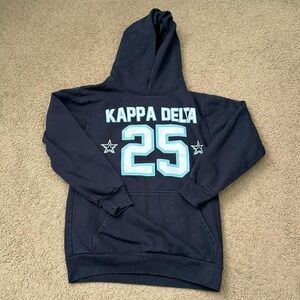avy blue Kappa Delta 2025 Dads Weekend hoodie